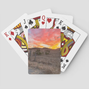 Jeu De Cartes Premier coucher du soleil du jour