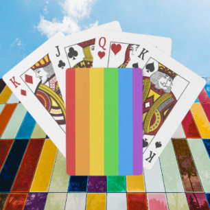Jeu De Cartes Pride Deck : Drapeau Arc-en-Ciel