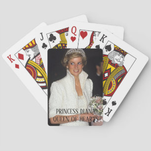 Jeu De Cartes PRINCESS DIANA Reine des Coeurs