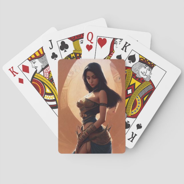 Jeu De Cartes Princesse Égyptienne (dos)