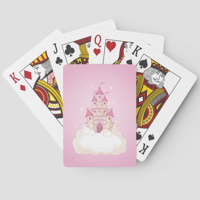 Jeu De Cartes Princesse rose Castle (dos)