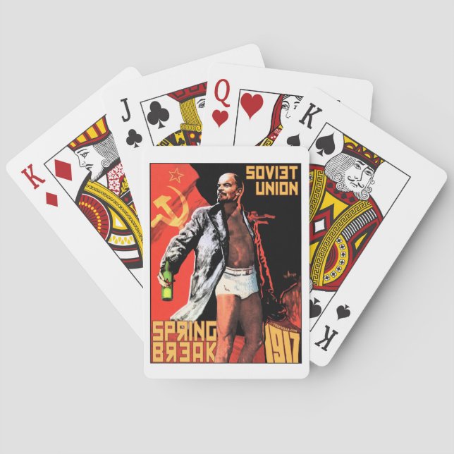 Jeu De Cartes Printemps soviétique 1917 (dos)