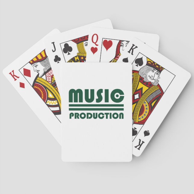 Jeu De Cartes Production musicale (dos)