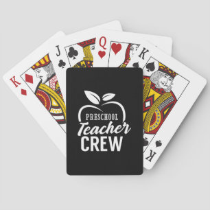 Jeu De Cartes Professeur Cadeaux   Équipe d'enseignants préscola