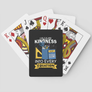 Jeu De Cartes Professeur de mathématiques Calculer la gentilless