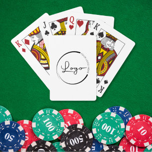 Jeu De Cartes Promotion du logo commercial personnalisé