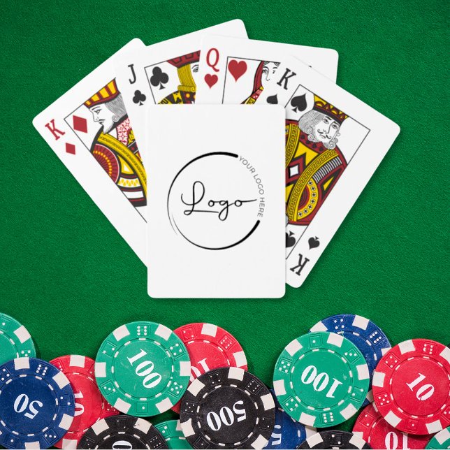 Jeu De Cartes Promotion du logo commercial personnalisé (Créateur téléchargé)