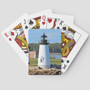 Jeu De Cartes Prospect Harbour Lighthouse, Maine Jouer Cartes
