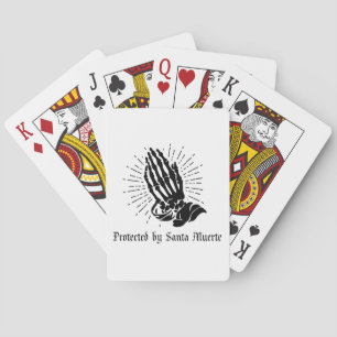 Jeu De Cartes Protégé par Père Noël Muerte
