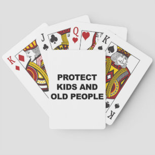 Jeu De Cartes Protéger les enfants et les personnes âgées