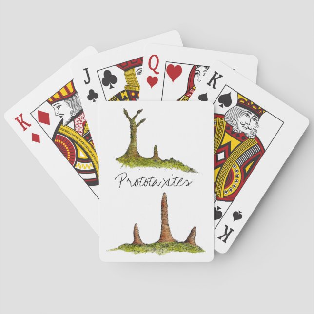 Jeu De Cartes Prototaxites Jouer Des Cartes (dos)
