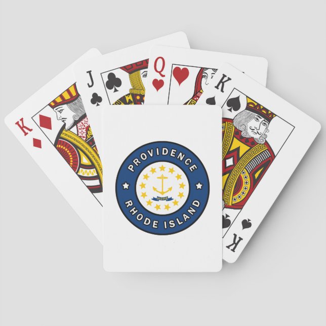 Jeu De Cartes Providence Rhode Island (dos)