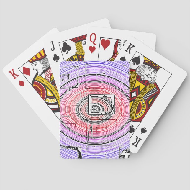 Jeu De Cartes Psychédélique (dos)