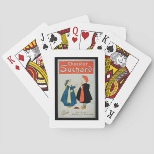 Jeu De Cartes Publicité par affichage "chocolat de Suchard"