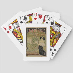 Jeu De Cartes Publicité pour le Théâtre Royal