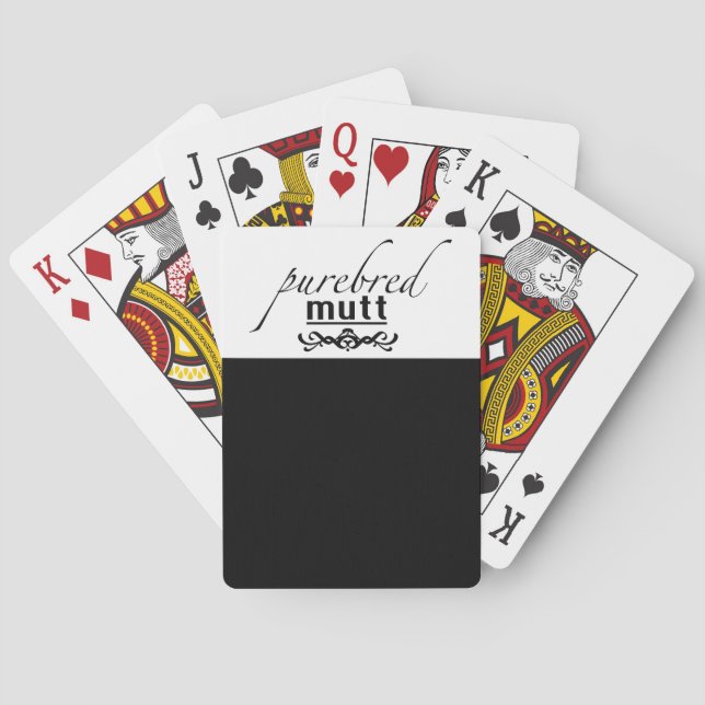 Jeu De Cartes Purebred Mutt (dos)