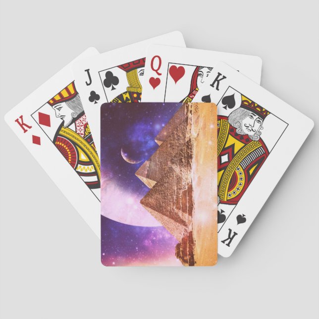 Jeu De Cartes Pyramides spatiales (dos)