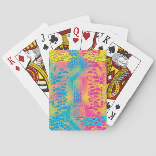 Jeu De Cartes PYTHON - moderne fractale décorative -