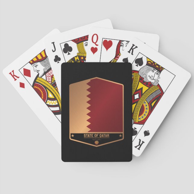 Jeu De Cartes Qatar (dos)