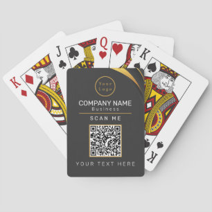 Jeu De Cartes QR Code Business Logo Professionnel