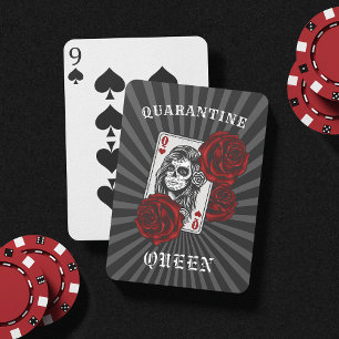 Jeu De Cartes Quarantine Queen Skull & Roses