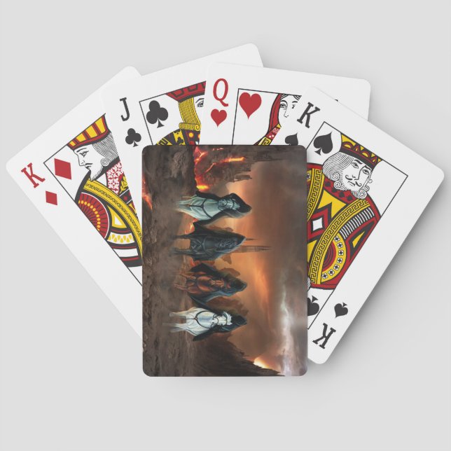 Jeu De Cartes Quatre Chevaliers De L'Apocalypse (dos)