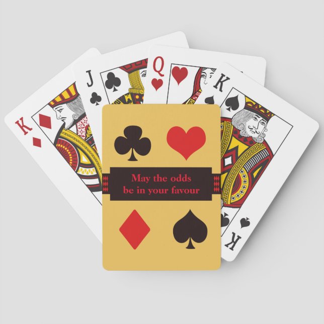 Jeu De Cartes Quatre costumes (dos)