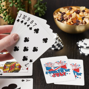 Jeu De Cartes quatre juillet
