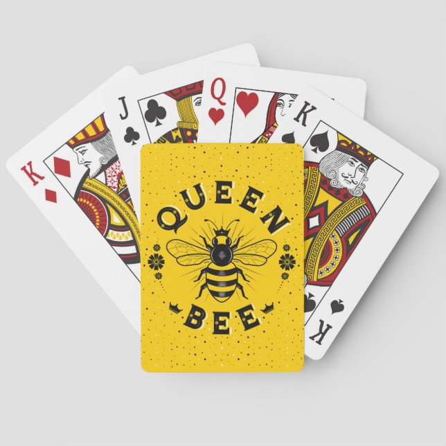 Jeu De Cartes Queen Bee Jouer aux cartes (dos)
