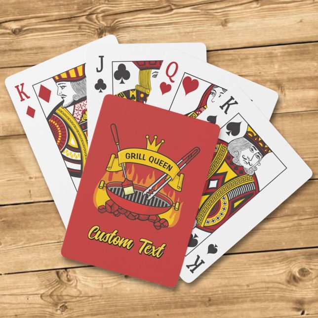Jeu De Cartes Queen Grill (Créateur téléchargé)
