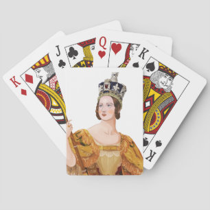 Jeu De Cartes Queen Victoria - illustrations historiques