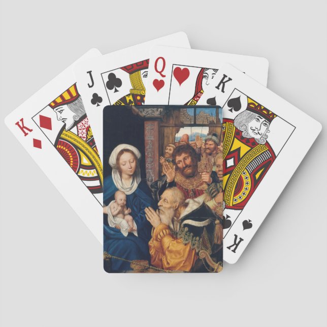 Jeu De Cartes Quentin Matsys - L'Adoration du Magi (dos)