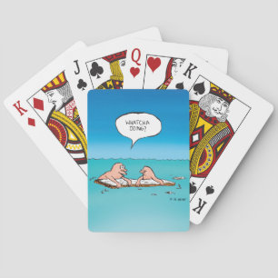Jeu De Cartes Qu'est-ce que tu fais ? Dessin animé de naufrage