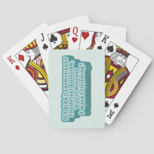 Jeu De Cartes Questions rhétoriques Grammaire amusante