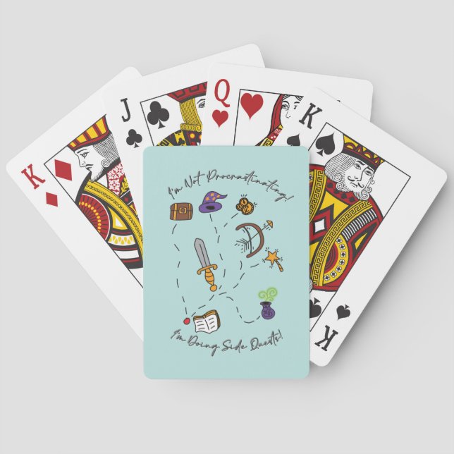 Jeu De Cartes Quêtes latérales (dos)
