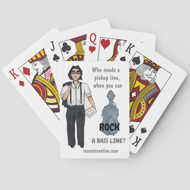 Jeu De Cartes Qui a besoin d'une ligne de ramassage  (dos)