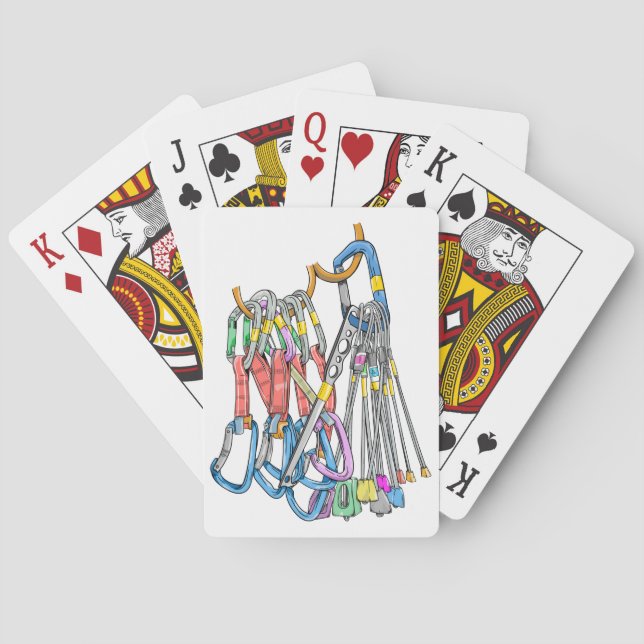 Jeu De Cartes rack d'Escalade ou circuits rapides et fils (dos)