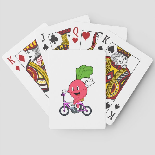 Jeu De Cartes Radis avec (dos)