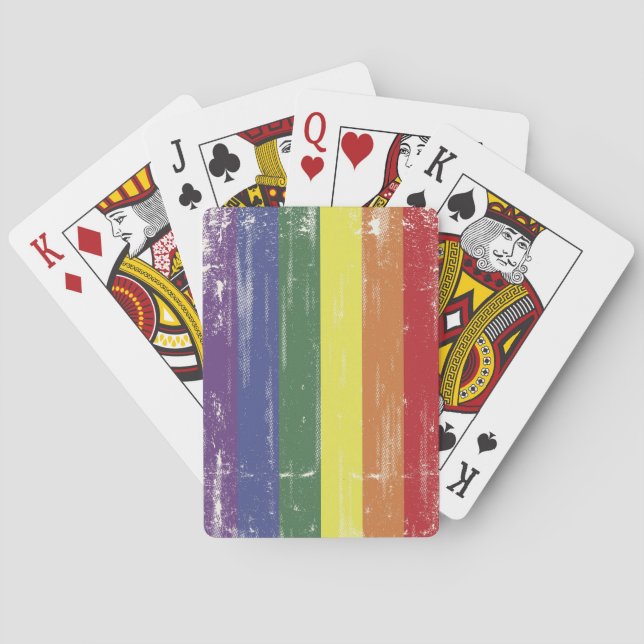 Jeu De Cartes Rainbow (dos)