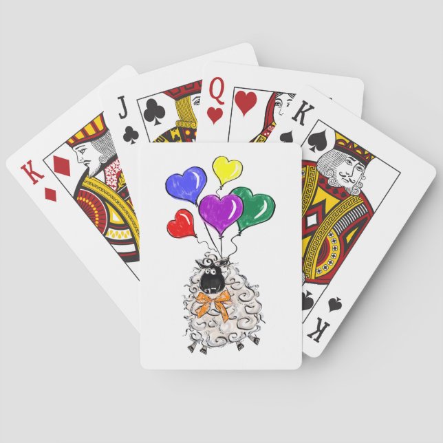 Jeu De Cartes Rainbow Sheep Classic Playing Cartes (dos)