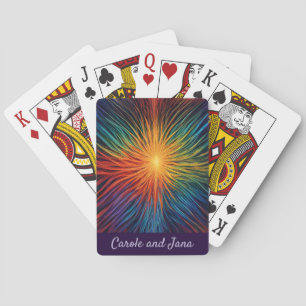 Jeu De Cartes Rainbow Starburst