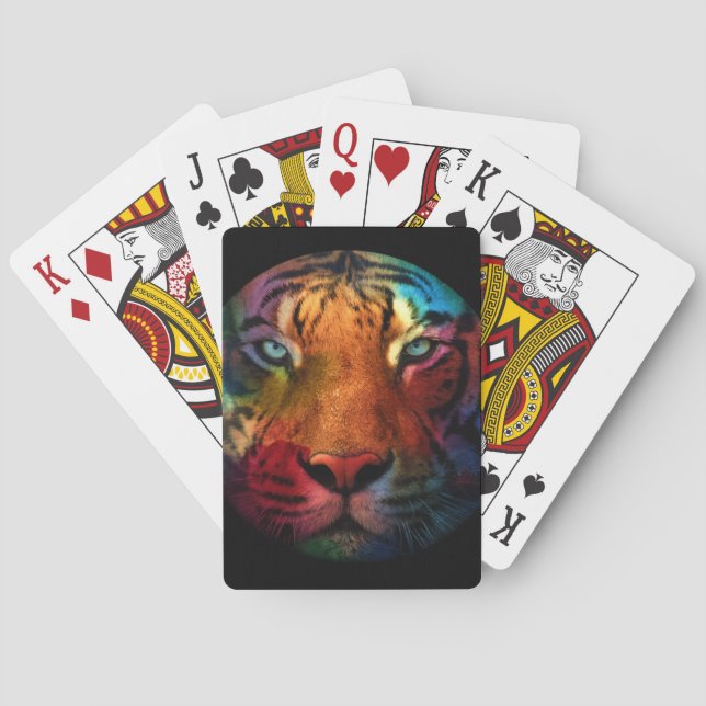 Jeu De Cartes Rainbow Tiger (dos)