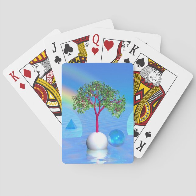 Jeu De Cartes Rainbow Tree (dos)