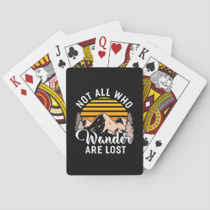 Jeu De Cartes Randonnée Tous Ceux Qui Se Promènent Ne Sont Pas P
