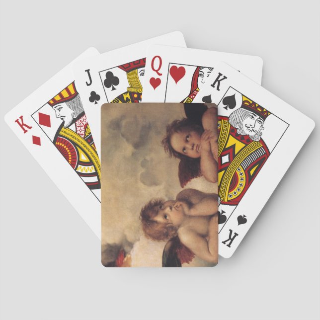 Jeu De Cartes Raphael, Sistine Cherub (dos)