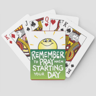 Jeu De Cartes Rappelez-vous de prier quotidien