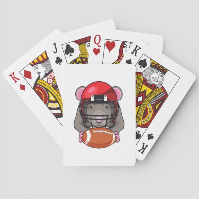 Jeu De Cartes Rat au football (dos)