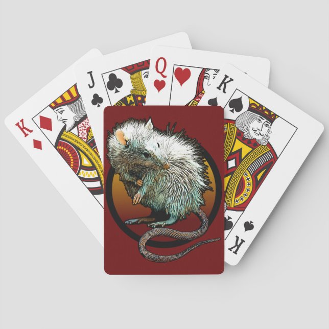 Jeu De Cartes Rat Boi (dos)