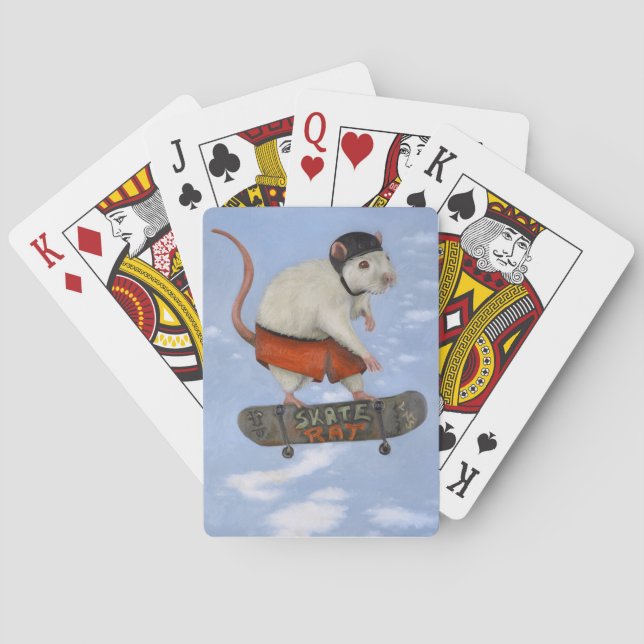 Jeu De Cartes Rat de patinage (dos)