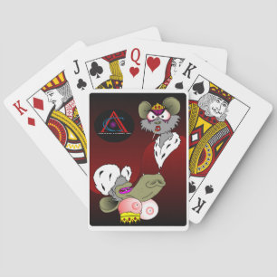 Jeu De Cartes Rats Jouant aux cartes